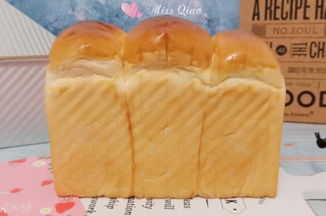 绵绵葡萄干吐司(一次发酵)