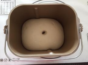 发酵至两倍大，戳洞不回缩即可