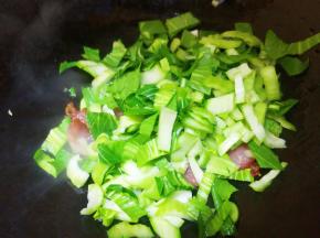 放青菜微炒