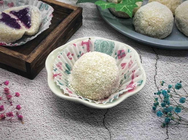 椰蓉紫薯糯米糍