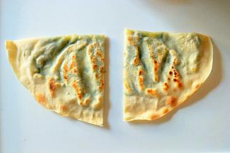 从中间一分为二