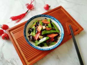 清淡可口的蔬菜小炒。