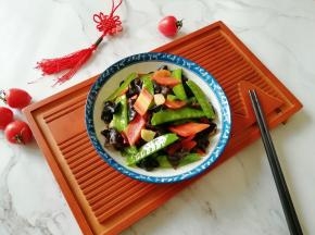 清淡可口的蔬菜小炒。