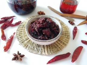 超级好吃的菌菇素辣酱。