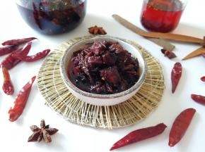 超级好吃的菌菇素辣酱。