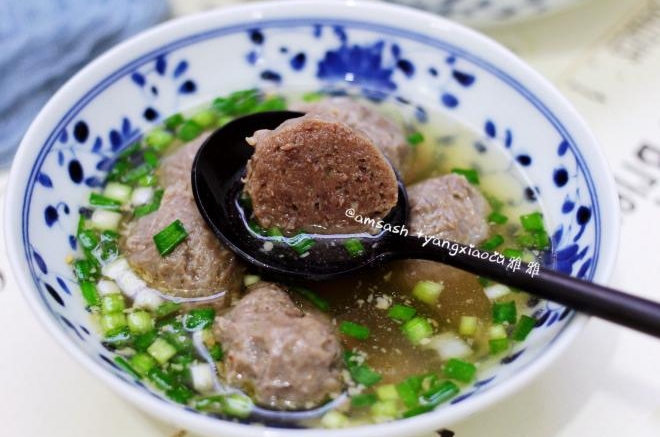 自制牛肉丸
