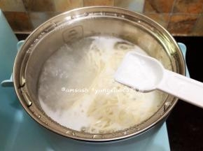 加入少许盐