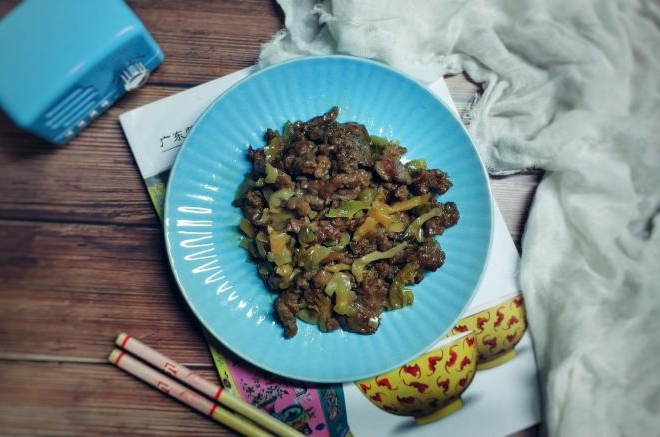 牛肉炒榨菜丝