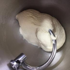 厨师机低速打8分钟产生基本的筋性