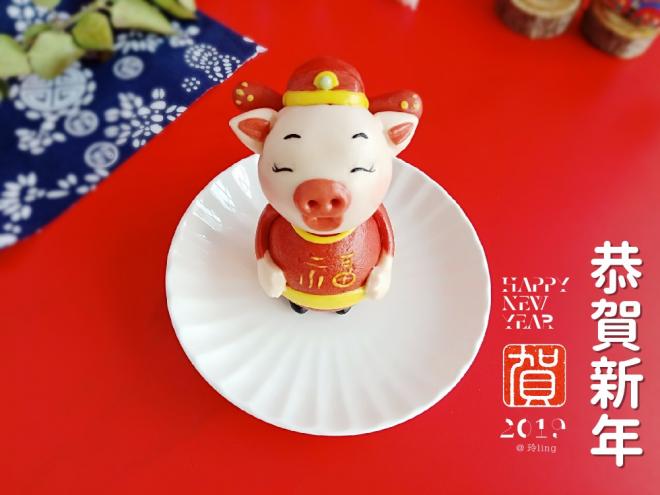 新年猪猪馒头