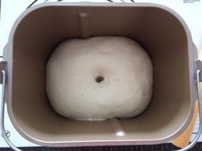 发酵至两倍大，戳洞不回缩即可