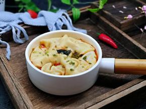 让你温暖又幸福的一碗鲜肉大馄饨。