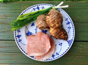 食材一览（红薯粉用冷水提前浸泡）