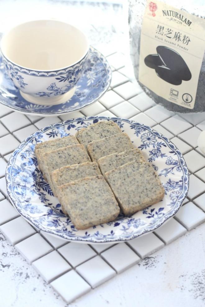 黑芝麻乳酪曲奇