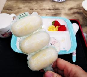 煮熟的饭，用摇摇乐（天焙）直接做了饭团^-*