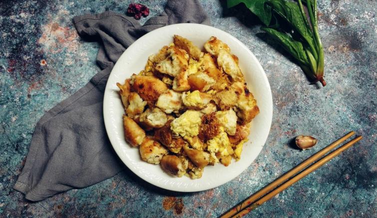 河南烧饼炒鸡蛋