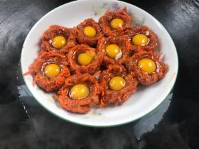 放入开水锅中蒸10分钟