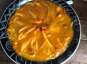 撒上剩下的枸杞即可