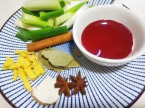 准备大料，南乳汁。
