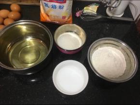 将所有的材料称重备用。