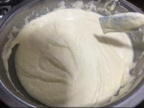 搅拌好的面糊是这样的。