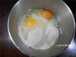 将所有的食材混合。