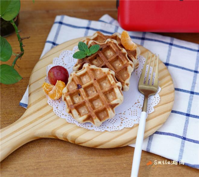 蔓越莓华夫饼（发酵版）