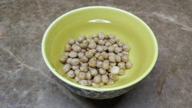 鹰嘴豆浸泡1小时