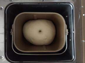 发酵至两倍大，戳洞不回缩即可