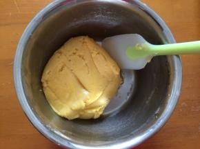 搅拌成团