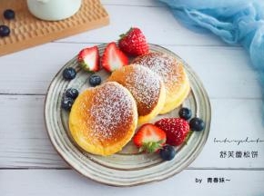 撒上一点糖粉，口感非常好