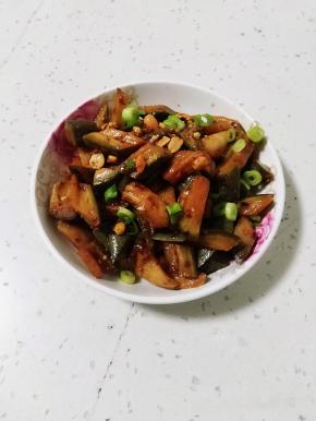 萝卜干小咸菜成品图