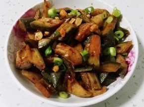 萝卜干小咸菜成品图
