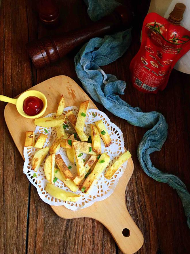 家庭少油版炸薯条