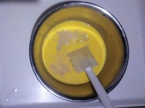 加入放凉的面糊