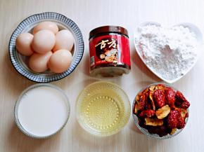 准备好所有食材。