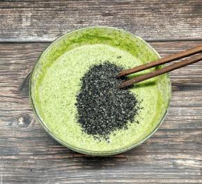 最后再加入黑芝麻