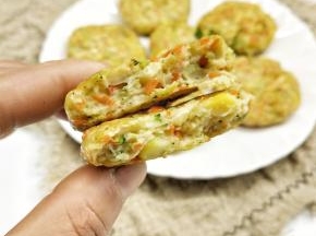 这道低脂又美味的小饼就做好了，您学会了吗？