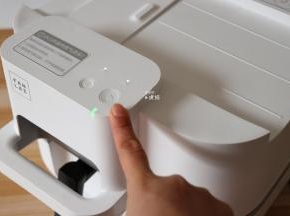 根据提示点击开始按钮，饭来智能烹饪机进入预热模式；