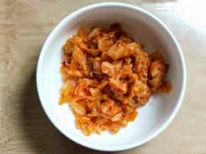 取四勺，稍微切碎一点。