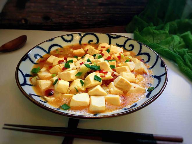 葱香剁椒南豆腐