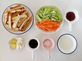 把所有食材准备好。