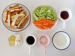 把所有食材准备好。