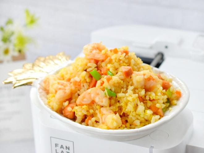 虾仁蛋炒饭