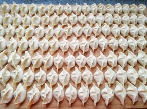 包成自己喜欢的形状。