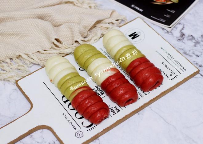 花样火腿肠馒头卷