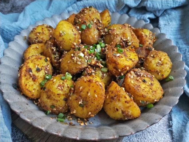 香煎麻辣小土豆