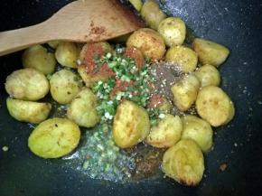 关火倒上调料！