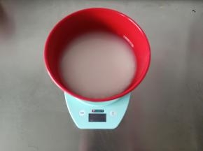 大米提前浸泡一晚