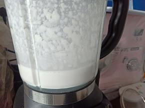 打成细腻的米浆